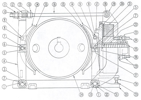 No. 503 18" Type "M" Brake