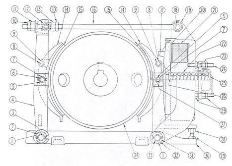 No. 503 30" Type "M" Brake